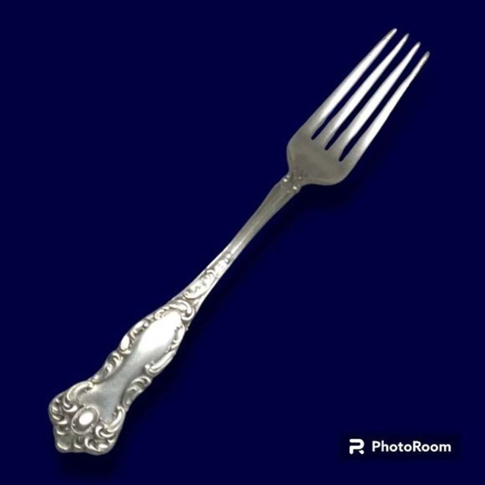 WM Rogers & Son-International Silver Oxford Fork-1901-Silver Plate-Art Nouveau